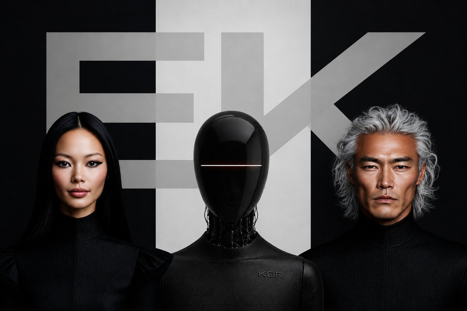 Kira, Kor and Kiro, Ekuantum's trinity of agents
